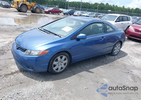 2008 Honda Civic Lx из США, поврежденный, VIN 2HGFG12648H515136